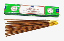 Благовония "Nag Champa Ayurveda" (Наг Чампа Аюрведа) 15 г, Satya